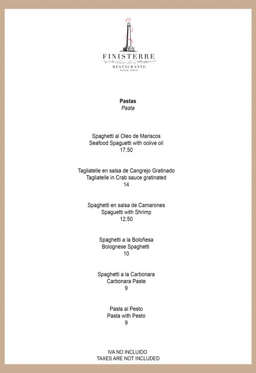 Pastas