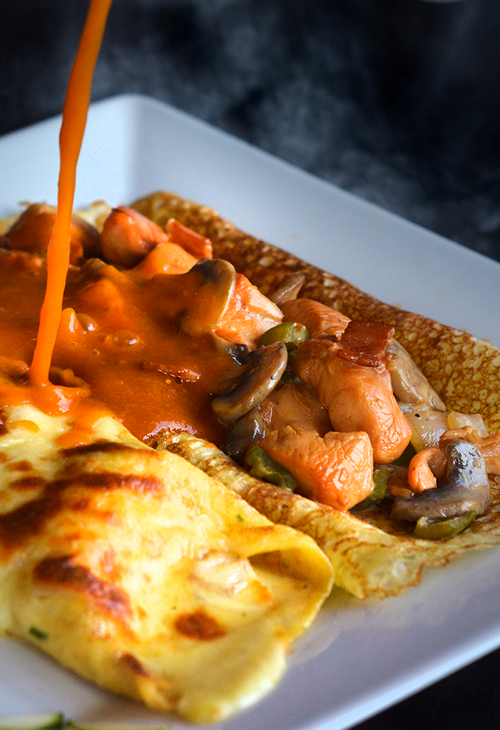 Crepe Pomodoro